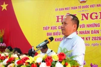 Các ứng viên đại biểu HĐND tỉnh Gia Lai khóa XIII tiếp xúc cử tri tại Khu công nghiệp Trà Đa và xã Gào