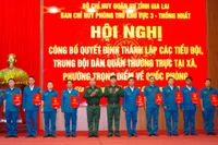 Gia Lai: Thành lập các Tiểu đội dân quân thường trực tại các xã, phường trọng điểm về quốc phòng