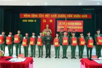 Binh đoàn 15 tiễn 44 quân nhân hoàn thành nghĩa vụ quân sự tại ngũ năm 2026