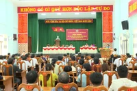 Ứng cử viên ĐBQH khóa XVI tiếp xúc cử tri phường An Bình và 2 xã Ya Hội, Đak Pơ 