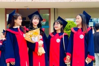 Sinh viên Trường Đại học Quy Nhơn trong lễ tốt nghiệp đại học hệ chính quy đợt 1 năm 2025. Ảnh: T.D