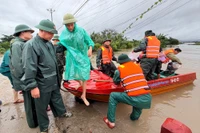 44 người dân đã được ứng cứu đến nơi an toàn