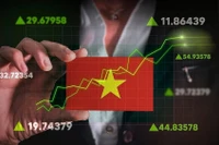 Thị trường chứng khoán Việt Nam vừa được nâng hạng từ cận biên lên mới nổi thứ cấp theo tiêu chí của FTSE Russell. Ảnh: baochinhphu.vn