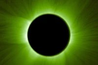 Vành nhật hoa Mặt Trời được quan sát bởi ASPIICS của Proba-3. (Nguồn: ESA)