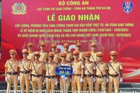 Gia Lai có 15 cán bộ, chiến sĩ Cảnh sát Giao thông được tăng cường bảo vệ lễ A80
