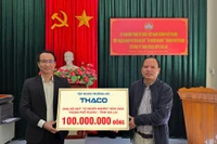 Thaco Auto Gia Lai hỗ trợ 170 triệu đồng cho hoạt động an sinh xã hội tại Pleiku