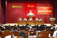 Ban Chấp hành Đảng bộ tỉnh Gia Lai khai mạc hội nghị lần thứ nhất