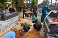 Xã Tây Sơn tổ chức lễ viếng và lấy mẫu ADN hài cốt liệt sĩ chưa xác định danh tính