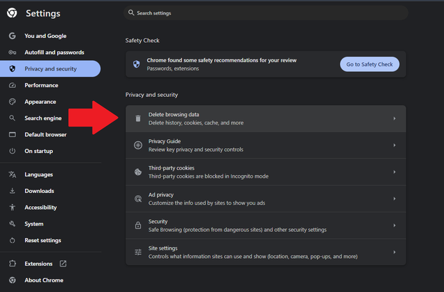 Với những trình duyệt như Egde, Chrome thì việc xóa cache rất nhanh và đơn giản Với những trình duyệt như Egde, Chrome thì việc xóa cache rất nhanh và đơn giản