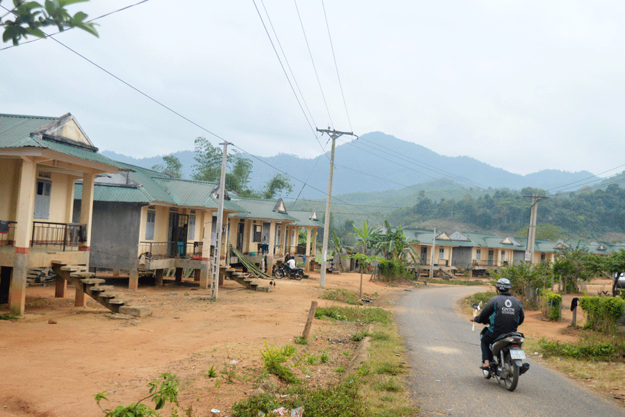 Một góc làng Krối. Ảnh. Đ.Y