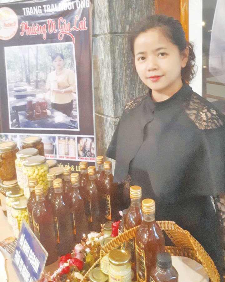 Chị Trần Thị Hoàng Anh. Ảnh: H.Đ.T