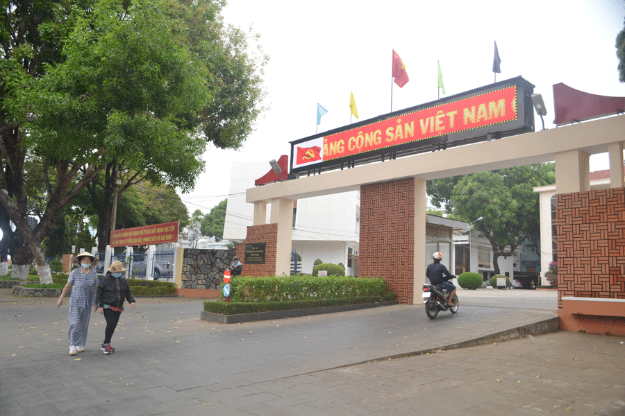 Trụ sở UBND TP. Pleiku. Ảnh: H.C