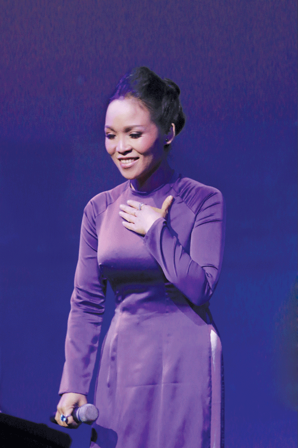 Ca sĩ Đặng Ánh Nguyệt. Ảnh: N.S Ca sĩ Đặng Ánh Nguyệt. Ảnh: N.S