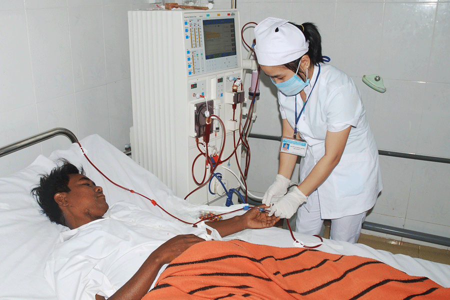 Tập trung nâng cao chất lượng khám-chữa bệnh tại các cơ sở y tế. Ảnh: N.N Tập trung nâng cao chất lượng khám-chữa bệnh tại các cơ sở y tế. Ảnh: N.N