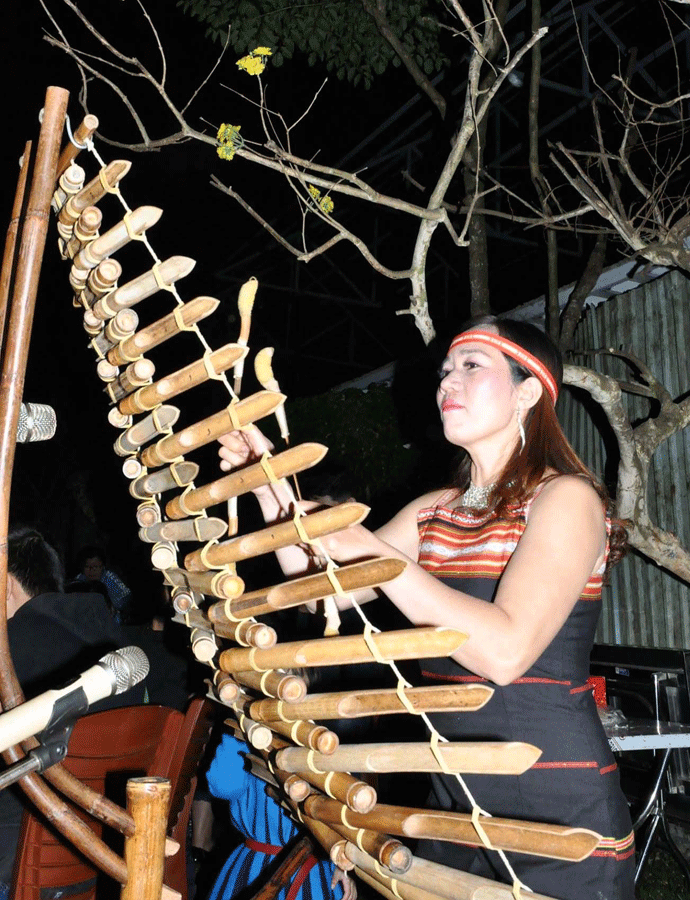 Nghệ sĩ Ksor H’Bla. Ảnh: M.C