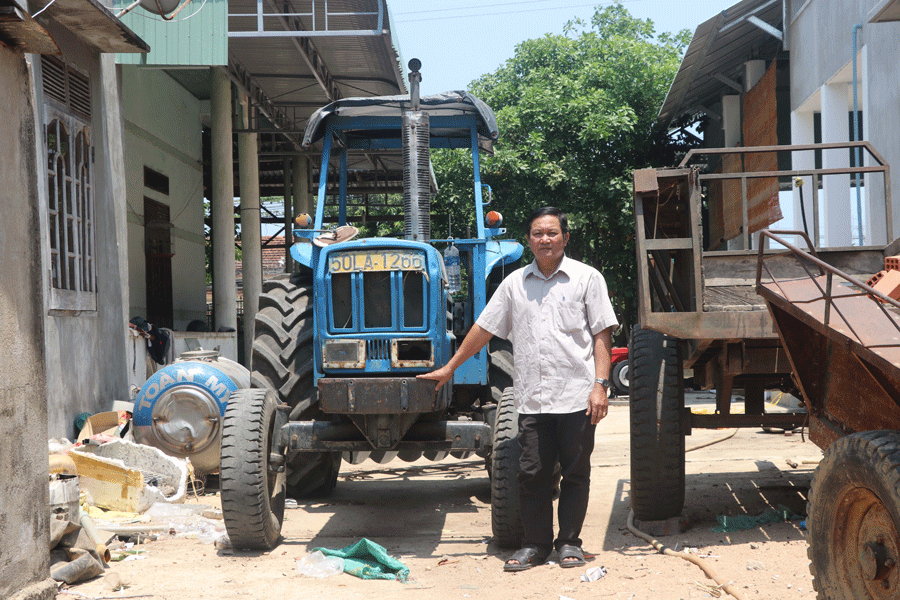 Cựu chiến binh Phạm Tàu (thôn 6, xã An Trung, huyện Kông Chro). Ảnh: N.M
