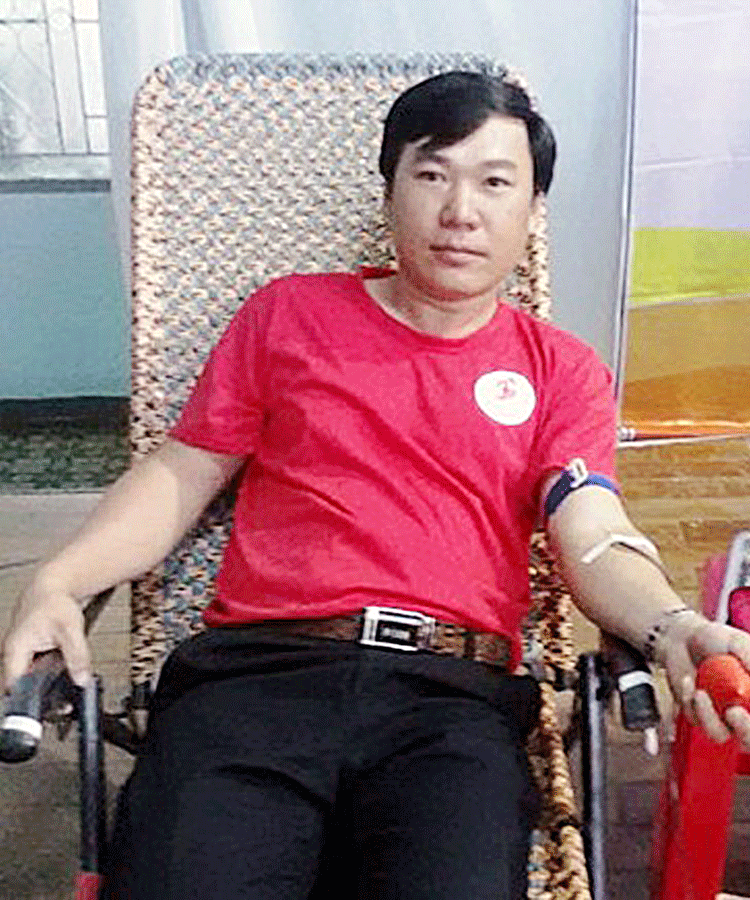 Anh Nguyễn Văn Thành. Ảnh: Đ.Y