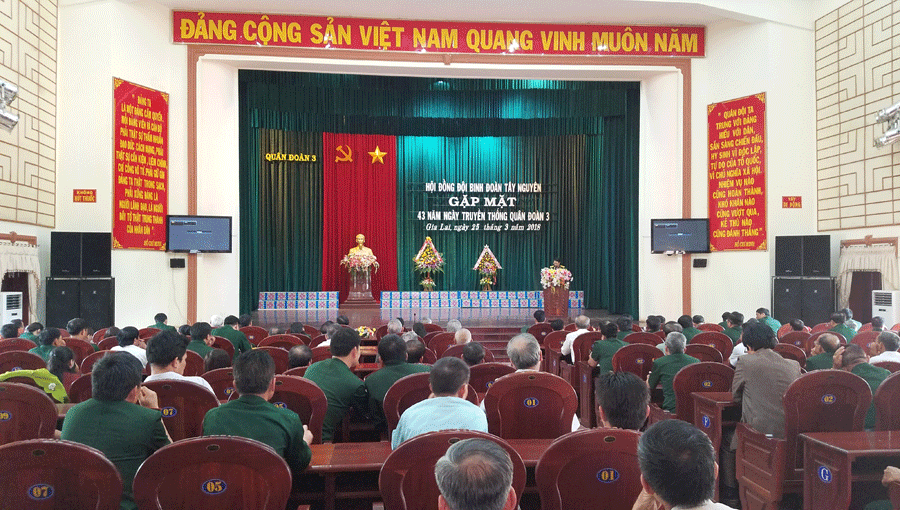 Quang cảnh buổi gặp mặt. Ảnh: V.D.H Quang cảnh buổi gặp mặt. Ảnh: V.D.H