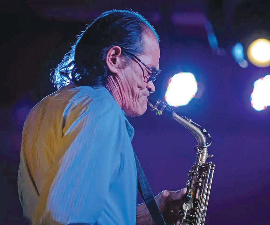 Nghệ sĩ saxophone Huy Khải. Ảnh: N.S Nghệ sĩ saxophone Huy Khải. Ảnh: N.S