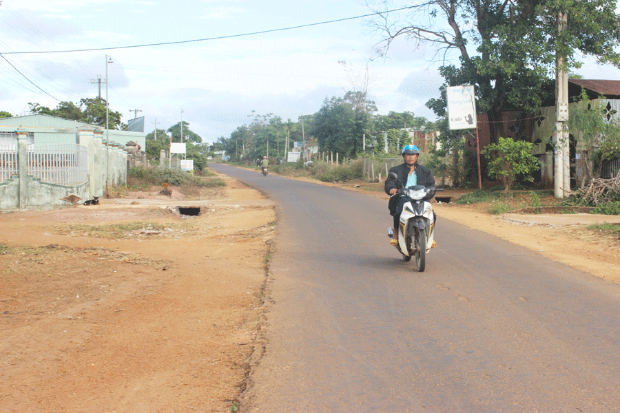 Một góc xã Ia Pếch hôm nay. Ảnh: Phan Thương Một góc xã Ia Pếch hôm nay. Ảnh: Phan Thương