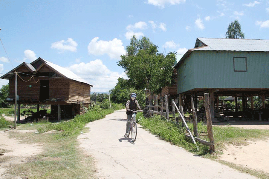 Bộ mặt nông thôn xã Ia Rtô ngày càng khởi sắc. Ảnh: internet