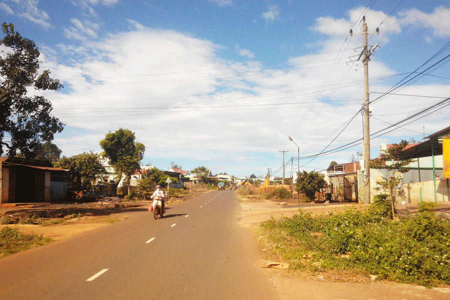 Một góc xã Ia Phìn. Ảnh: G.H