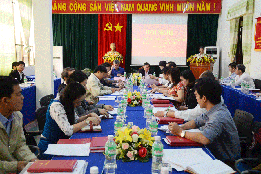 Quang cảnh hội nghị. Ảnh: V.H