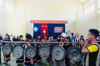 Đoàn xã Ia Dreh ra mắt Câu lạc bộ cồng chiêng thanh thiếu nhi 