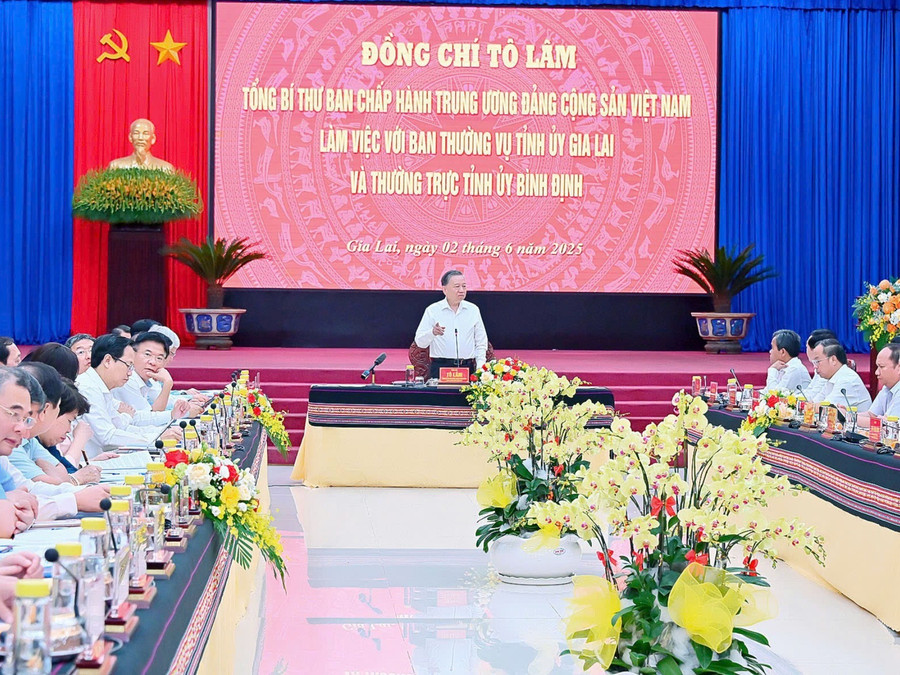 Quang cảnh buổi làm việc. Ảnh: Đ.T 1748838161075.jpg