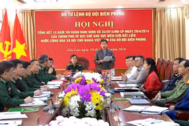 Bộ Tư lệnh BĐBP tổng kết 10 năm thi hành Nghị định 34