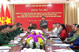 Bộ Tư lệnh BĐBP tổng kết 10 năm thi hành Nghị định 34