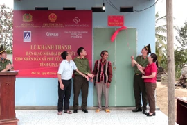 Công an tỉnh Gia Lai bàn giao 23 căn nhà tình nghĩa cho hộ dân khó khăn