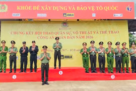 Công an tỉnh Gia Lai giành nhiều huy chương tại Hội thao Công an nhân dân năm 2026