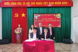 Nhiều địa phương tổ chức lễ kết nghĩa, tăng cường đoàn kết và hỗ trợ phát triển