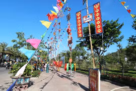 Phường Quy Nhơn Bắc tổng kết, trao giải Hội thi “Dựng Nêu đón Tết cổ truyền” 