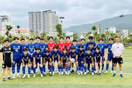 Quy Nhơn United giao hữu với CLB Nippon (Nhật Bản)