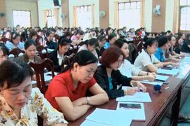 Xã Kbang bồi dưỡng, tập huấn lý luận chính trị hè cho 389 cán bộ quản lý, giáo viên