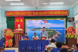 Lãnh đạo xã Nhơn Châu đối thoại với thanh niên năm 2026