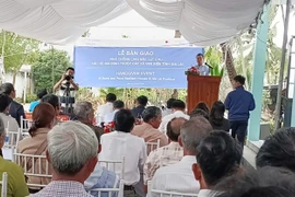 Bàn giao 40 căn nhà chống chịu bão, lụt ở các xã ven biển tỉnh Gia Lai