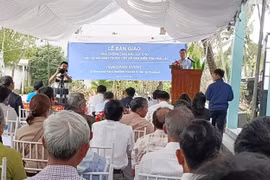 Bàn giao 40 căn nhà chống chịu bão, lụt ở các xã ven biển tỉnh Gia Lai