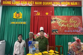 Công an xã Ân Hảo hỗ trợ giải cứu cô gái bị lừa sang Campuchia