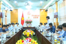 Phó Chủ tịch UBND tỉnh Nguyễn Tự Công Hoàng kiểm tra công tác giải phóng mặt bằng các khu công nghiệp