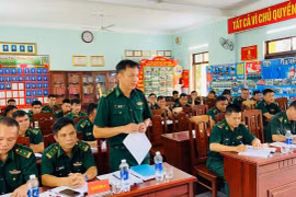 BĐBP tỉnh Gia Lai đối thoại dân chủ với cán bộ, chiến sĩ các đơn vị cơ sở