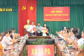 Công bố quyết định của Tỉnh ủy Gia Lai về điều động, chỉ định cán bộ xã Ia Pa và Ia Tul