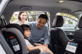 Phân loại và lựa chọn thiết bị an toàn cho trẻ em trên ô tô