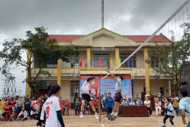 Ia Ko: Hơn 140 vận động viên tham gia Giải bóng chuyền nam - nữ phối hợp năm 2025 