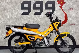 Honda CT125 được bán chính hãng tại Việt Nam, đối đầu Yamaha PG-1