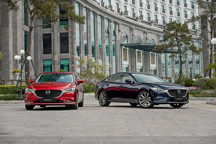 Mazda 6 2025 sở hữu ngôn ngữ thiết kế KODO thế hệ mới bắt mắt và sang trọng. Ảnh: S.T ebd4be6194fa27a47eeb.jpg