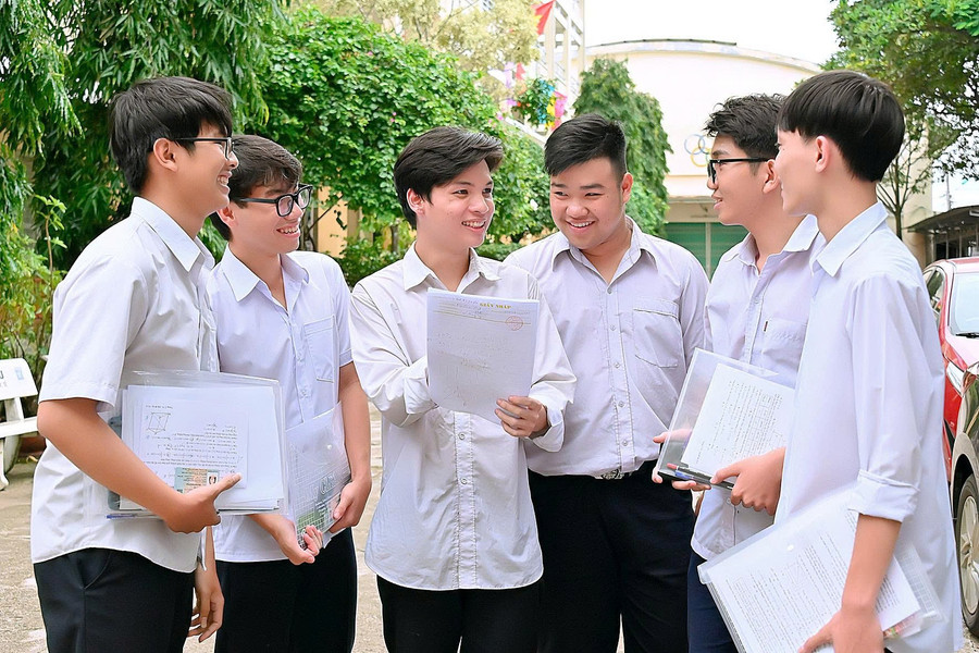 Thí sinh Gia Lai tham gia kỳ thi tốt nghiệp THPT năm 2025. Ảnh: Đ.T toan-athuyyy.jpg