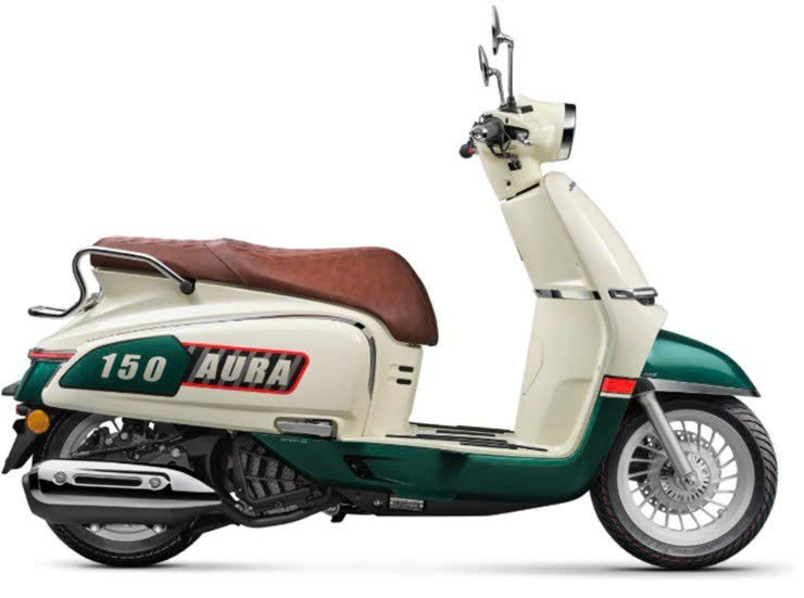 CF Moto Aura 150 với phong cách cổ điển, trang bị hiện đại, dự kiến gây sốt phân khúc xe ga. Ảnh: S.T 9572cd490106b758ee17.jpg